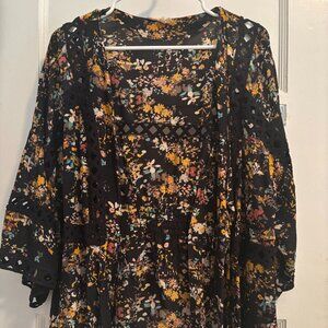 Antrhropologie Meadow Rue Kimono